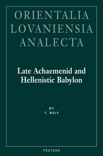 Late Achaemenid and Hellenistic Babylon Cover