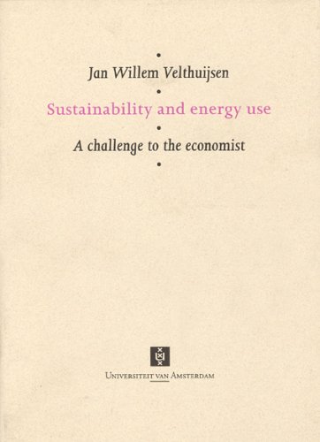 Sustainability and energy use Cover