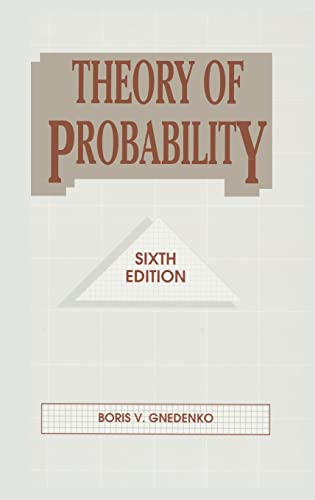 Theory of probability Cover