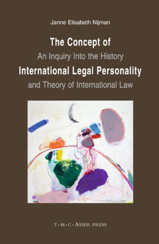 The concept of international legal personality Cover