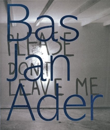 Bas Jan Ader Cover