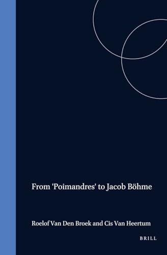 From Poimandres to Jacob Bohme Cover