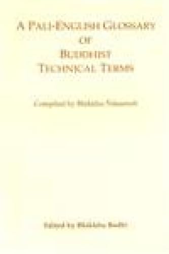 A Pali-Engish glossary of Buddhist technical terms Cover