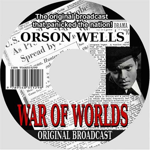 The War Of The Worlds. 1938 Radio Broadcast Cover