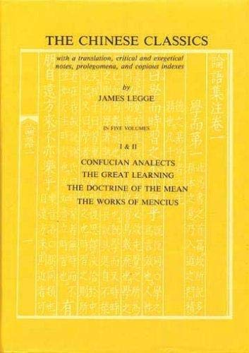 Confucian Analects - the Great Learning of the Doctrine of the Mean Cover