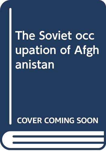 The Soviet occupation of Afghanistan Cover