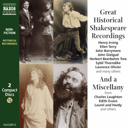 Great Historical Shakespeare Recordings and a Miscellany Cover