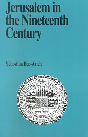 Jerusalem in the Nineteenth Century (Jewish Thought) Cover