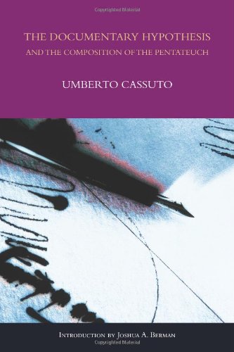 The documentary hypothesis and the composition of the Pentateuch Cover