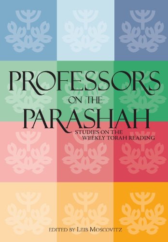 Professors on the Parashah Cover