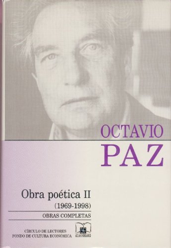 Obra Poetica 1969-1998/ Poetic Works 1969-1998 (Obras Completas) Cover
