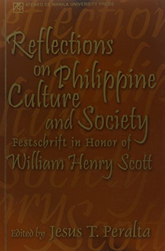 Reflections on Philippine culture and society Cover