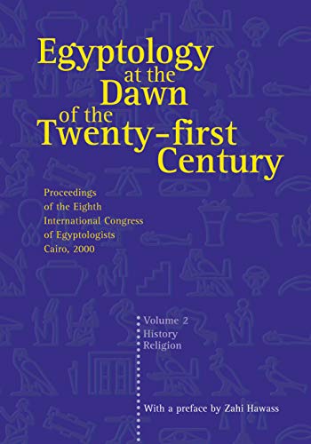 Egyptology at the dawn of the Twenty-first Century Cover