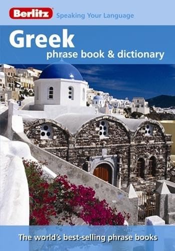 Greek phrase book & dictionary. Cover
