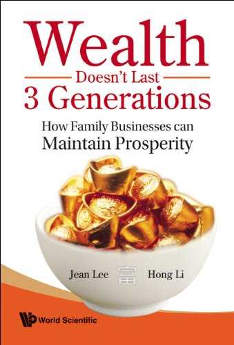 Wealth doesn't last 3 generations Cover