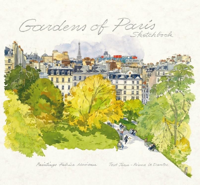 Garden of Paris Sketchbook Cover