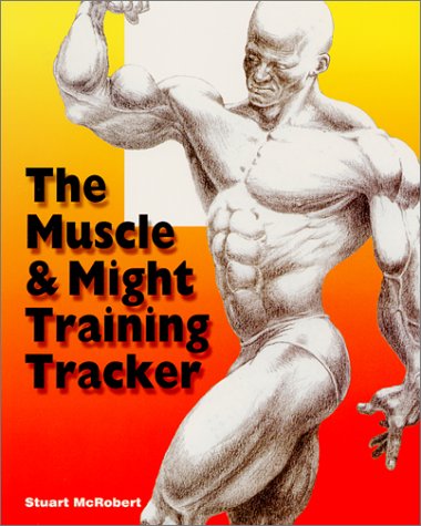 The Muscle & Might Training Tracker Cover