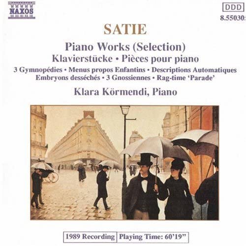 Satie, Gymnopedies Poster