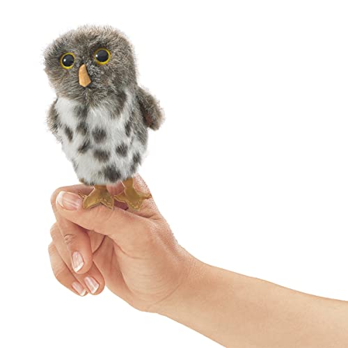 Folkmanis Mini Spotted Owl Finger Puppet Poster