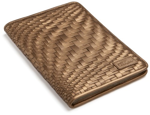 Cole Haan Hand-Woven Leather Kindle Cover with Hinge Poster